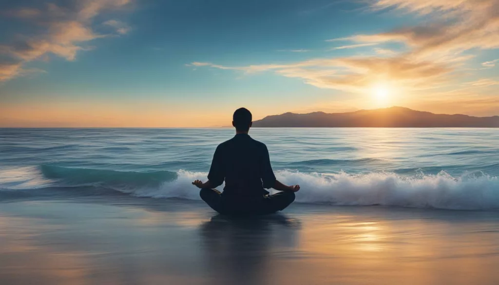 Overcome thalassophobia with meditation