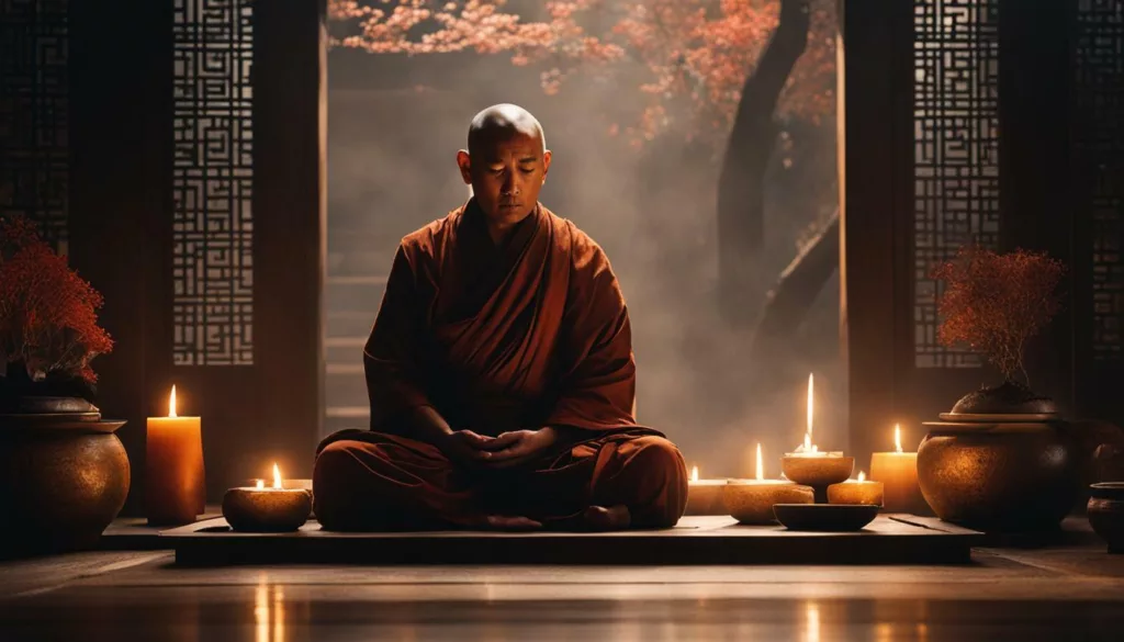 monk meditation practices