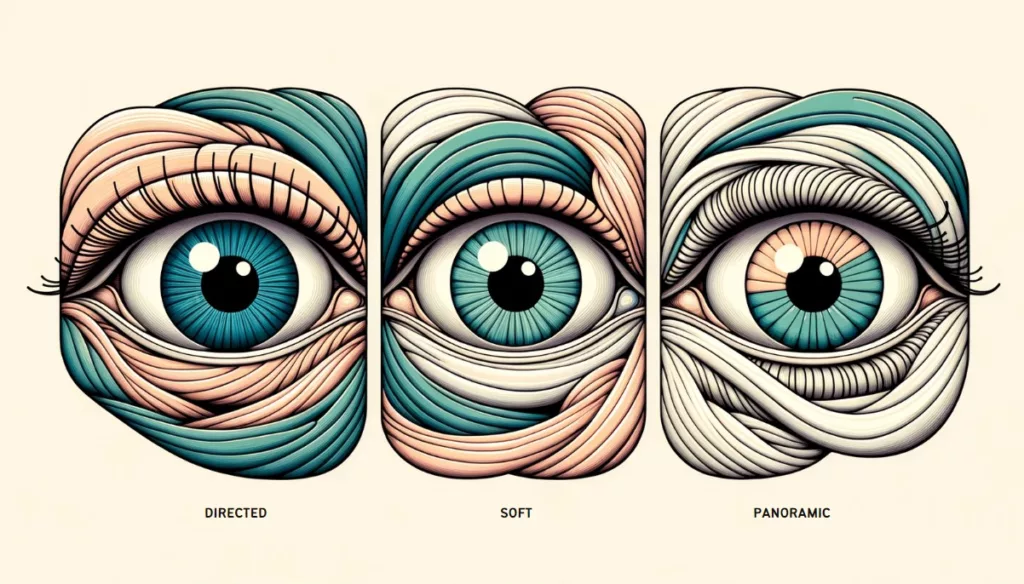 Types of gazes