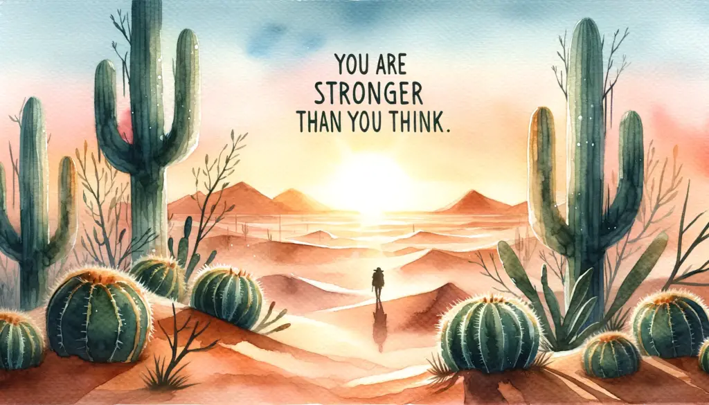 You Are Stronger than you think Quotes