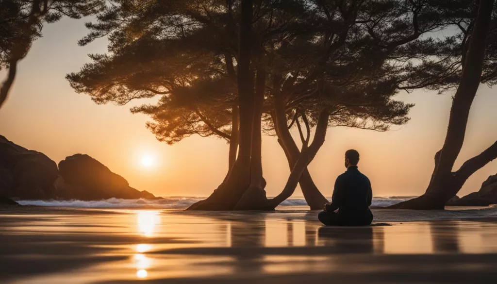 reducing stress through meditation