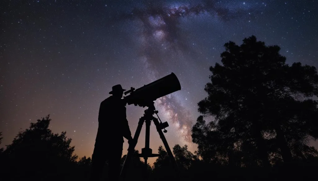 Astronomy hobby celestial observations