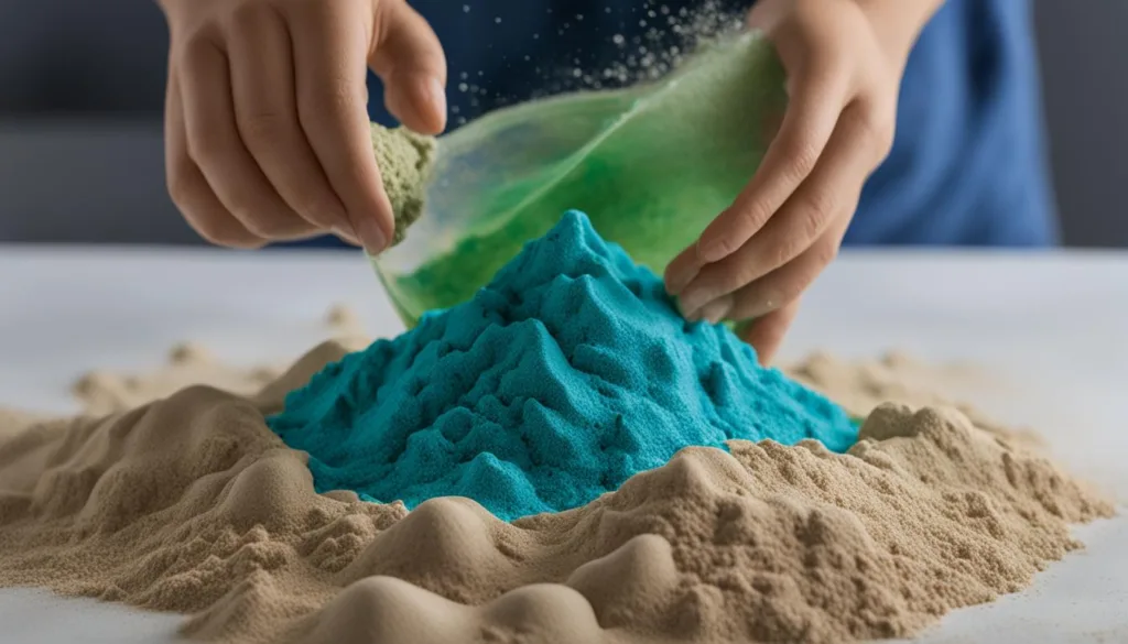 Mindful Relaxation with Kinetic Sand