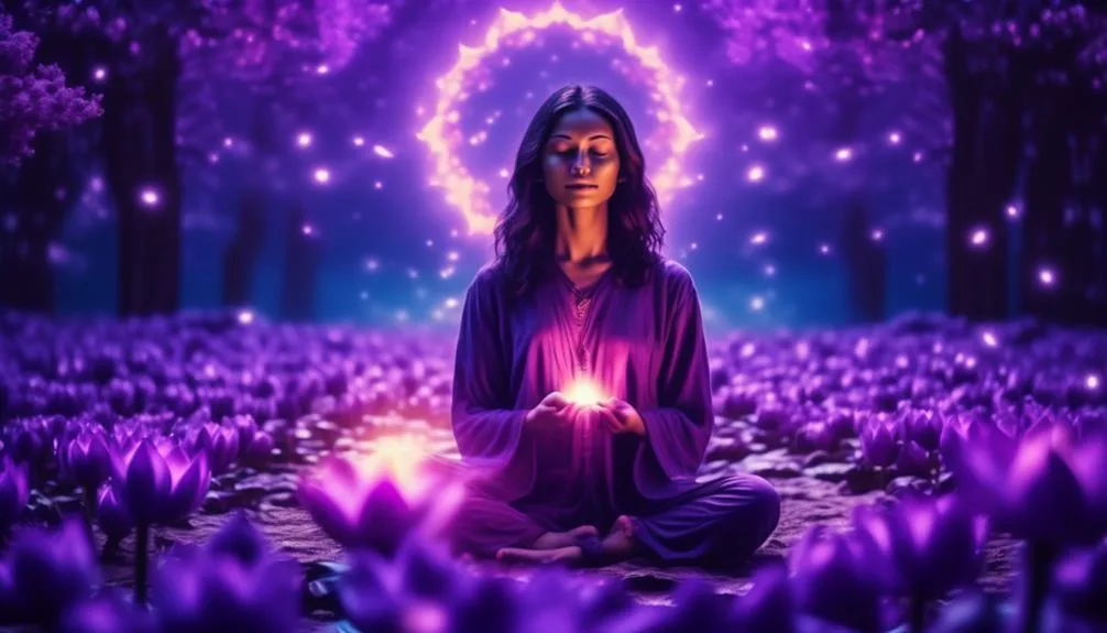 exploring violet s spiritual significance