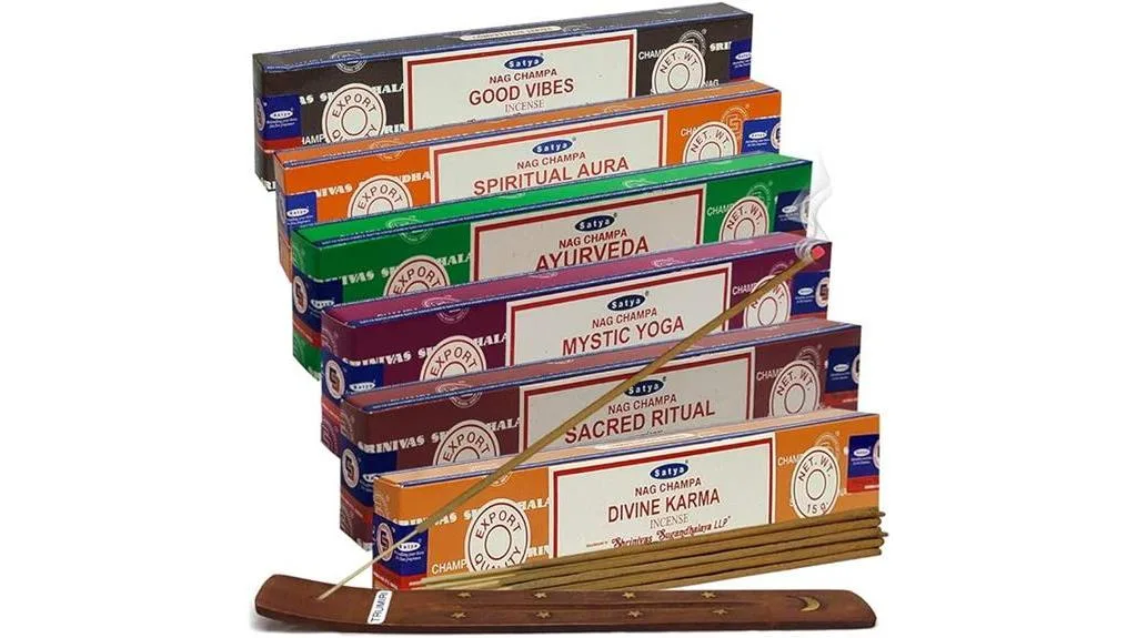 satya incense sticks variety pack