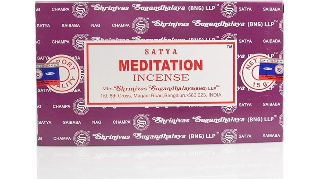 satya meditation incense sticks