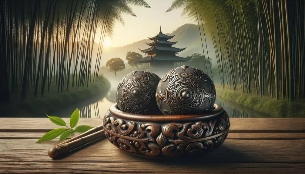 ancient meditation ball significance