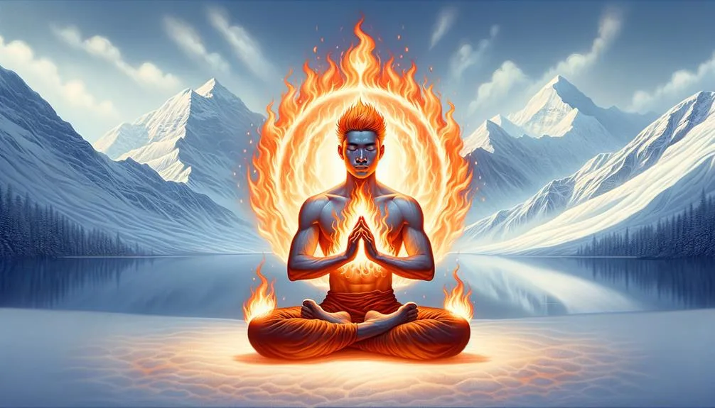 harnessing heat through meditation