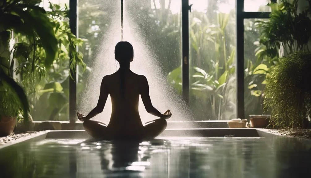shower meditation for relaxation