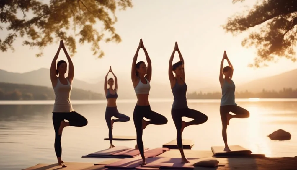 strengthening through yoga poses