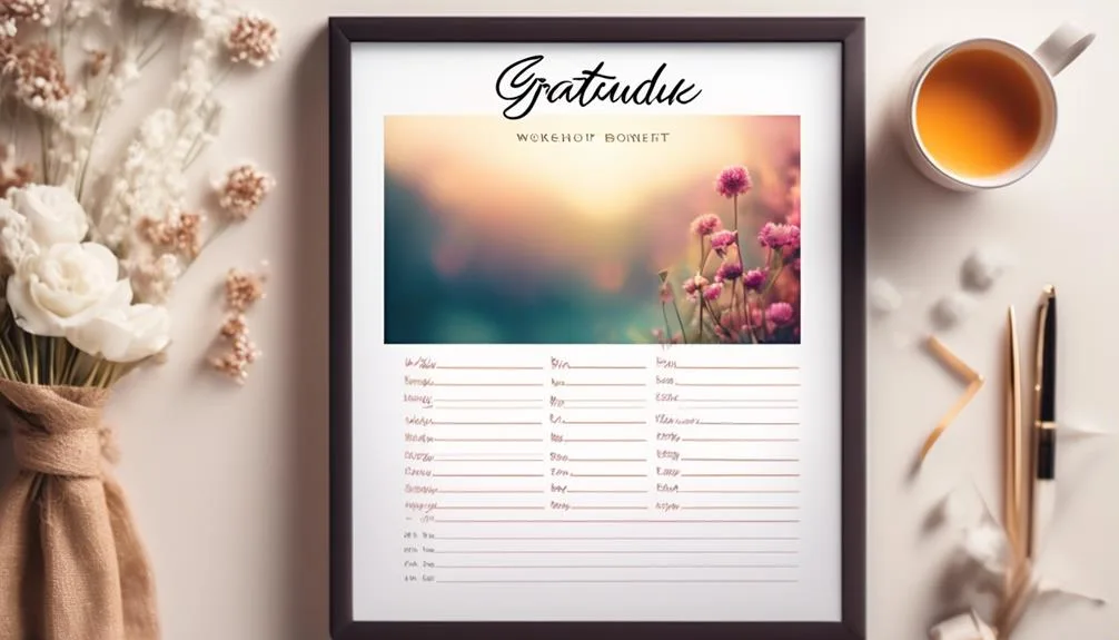 weekly gratitude practice worksheet